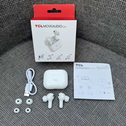 Tai Nghe Bluetooth TCL MOVEAUDIO S108 - Bluetooth 5.0, Chống Ồn ENC, Kháng Nước IPX4, Pin Lâu