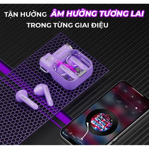 Tai Nghe Bluetooth TWS Monster XKT15 - ENC, Âm Thanh Hi-Fi, Bluetooth 5.3, Chế Độ Game Mode Độ Trễ Thấp