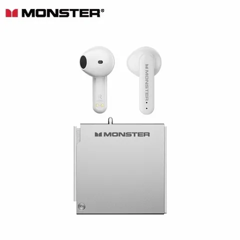 Tai Nghe Bluetooth Monster XKT17 - Âm Thanh Hi-Fi, Bluetooth 5.3, Kháng Nước, Chế Độ Game Mode Độ Trễ Thấp