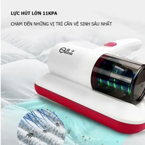 Máy Hút Bụi & Diệt Khuẩn UV Giường Đệm YANGZI - Công Nghệ UV-C, Ion Bạc Công Suất 400W, Lực Hút 11000Pa