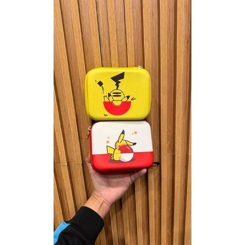 Túi Lưu Trữ Đa Năng Pikachu - Đựng Phụ Kiện, Sạc Cáp, Tai Nghe, Pin Dự Phòng, Đồ trang điểm, Y tế...