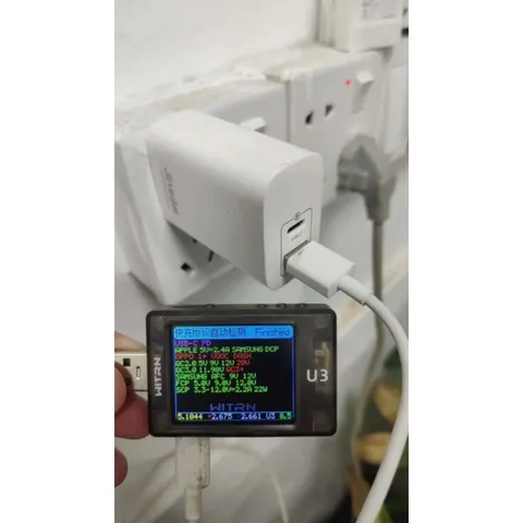 Củ Sạc Nhanh 65W GaN - Jinsdar Dual USB C Công Nghệ PD 3.0/ PPS 2.0 (Hàng À Má Zôn)