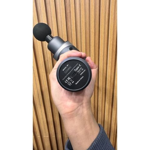 Súng Massage Cầm Tay Fman M1, Máy Massage 5 Đầu Đa Năng, Cổng Sạc Type-C (Hàng À Má Zôn)