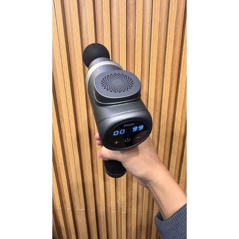 Súng Massage Cầm Tay Fman M1, Máy Massage 5 Đầu Đa Năng, Cổng Sạc Type-C (Hàng À Má Zôn)