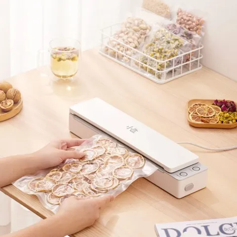[Tặng 5 Túi ] Máy Hút Chân Không XiaoDa XD-ZKFKJ01 - Hàn Miệng Túi Tự Động - Lực Hút Mạnh, Bảo Quản Thực Phẩm