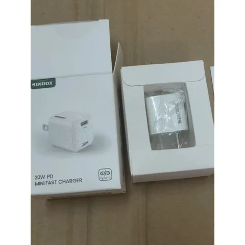 Củ Sạc Nhanh PD 20W SINDOX Công Nghệ GaN Siêu Nhỏ Gọn Type C (À Má Zôn Mỹ)