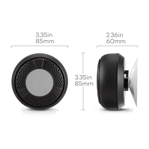 Loa Bluetooth TAOTRONICS TT-SK03, Kháng Tia Nước, Có Thể Gắn Tường, Mic Hỗ Trợ Đàm Thoại Rãnh Tay