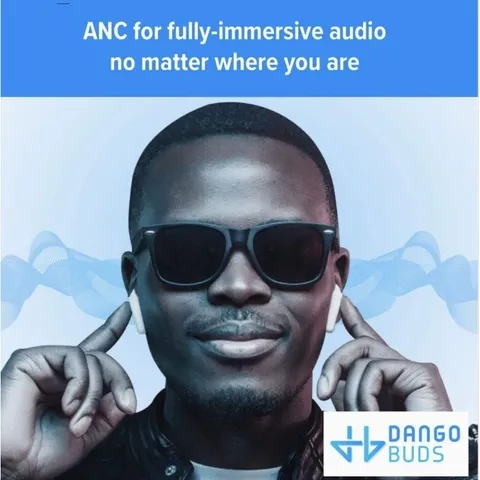 Tai Nghe TWS DANGOBUDS, Chống Ồn Chủ Động ANC, Bluetooth 5.0, Sạc Không Dây (Hàng À Má Zôn)