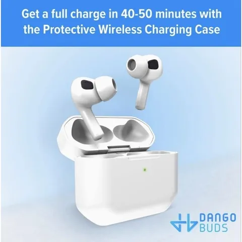 Tai Nghe TWS DANGOBUDS, Chống Ồn Chủ Động ANC, Bluetooth 5.0, Sạc Không Dây (Hàng À Má Zôn)