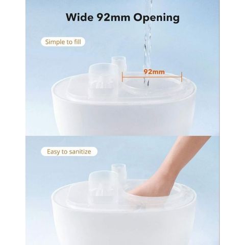 Máy Tạo Độ Ẩm TAOTRONICS TT-AH038 - Khuếch Tán Tinh Dầu Kiêm Đèn Ngủ 3 in 1