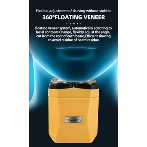 Máy Cạo Râu Mini Bully NLEN 2 Chế Độ, Chống Nước IPX7, Lưỡi Dao Đôi 3D, Nhỏ Gọn, Sạc Type C (Hàng À Má Zôn)