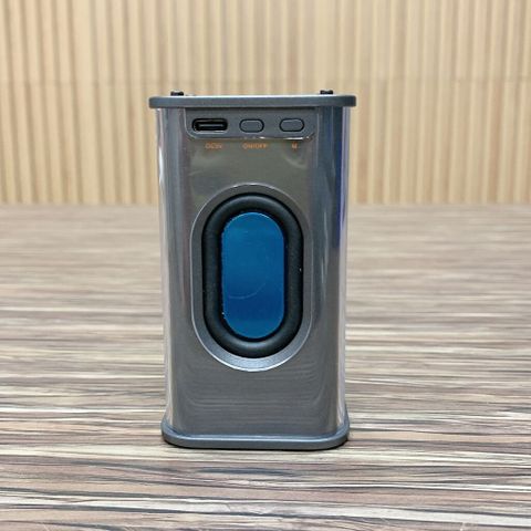 Loa Bluetooth Toocki Transparent Mecha Wireless Speaker - TWS Kết Nối 2 Loa Hiệu Ứng Âm Thanh Vòm 3D