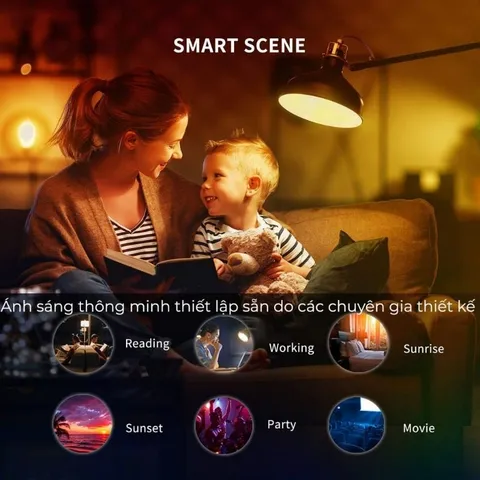 Bóng Đèn LED Thông Minh Yeelight Smart Bulb W3 Color, Điều Khiển App, Đèn RGB