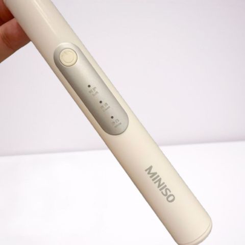 Bàn Chải Điện MINISO Rung Sóng Âm Lông Mềm Làm Sạch Sâu Chống Nước IPX7, 3 Chế Độ, Pin Sử Dụng Lâu
