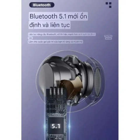 Tai Nghe Bluetooth TWS LENOVO Thinkplus LivePods LP40pro - Bluetooth 5.1, Kháng Nước IPX5