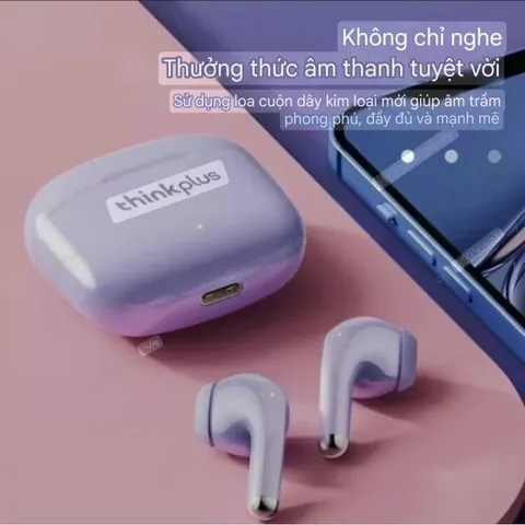 Tai Nghe Bluetooth TWS LENOVO Thinkplus LivePods LP40pro - Bluetooth 5.1, Kháng Nước IPX5