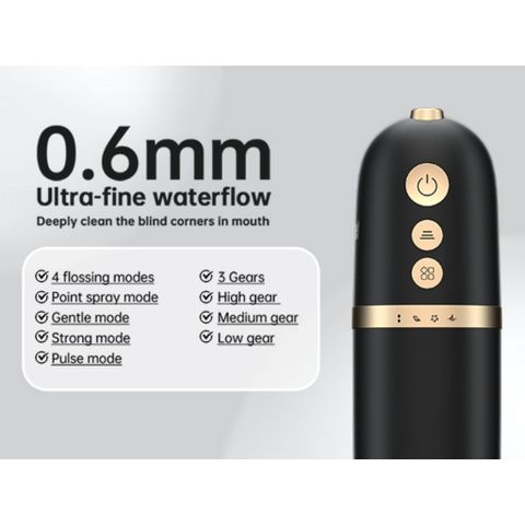 Máy Tăm Nước Tricklet Cordless Oral Irrigator (Mỹ) - Công Nghệ Hiện Đại 4 Chế Độ, 4 Đầu Thay Thế