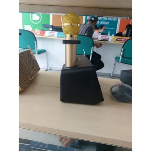 Loa Bluetooth Hát Karaoke Kèm 2 Mic Drapow SB02 - Kết Nối: 3.5mm AUX IN/Bluetooth, USB, Thẻ Nhớ