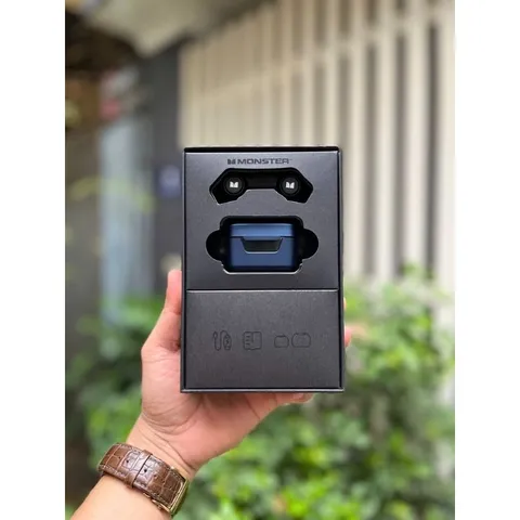 Tai Nghe Bluetooth TWS Monster XKT05 - ENC, Âm Thanh Hi-Fi, Bluetooth 5.2, Chế Độ Game Mode Độ Trễ Thấp