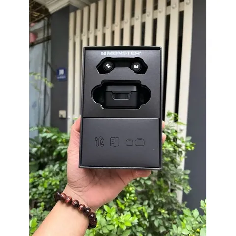 Tai Nghe Bluetooth TWS Monster XKT05 - ENC, Âm Thanh Hi-Fi, Bluetooth 5.2, Chế Độ Game Mode Độ Trễ Thấp
