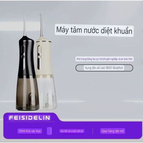 Máy Tăm Nước Feisidelin FS3568 - Diệt Khuẩn UV Nước, Công Nghệ Làm Sạch Hiện Đại 4 Chế Độ