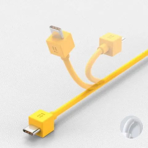 Cáp Sạc Nhanh 2 Đầu 60W Mfish C to C & L, Hỗ Trợ PD Sạc Nhanh Mọi lP - Mfish Mad Pixels Lab PD 60W