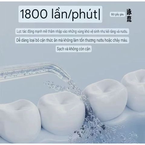 Máy Tăm Nước Feisidelin FS3568 - Diệt Khuẩn UV Nước, Công Nghệ Làm Sạch Hiện Đại 4 Chế Độ