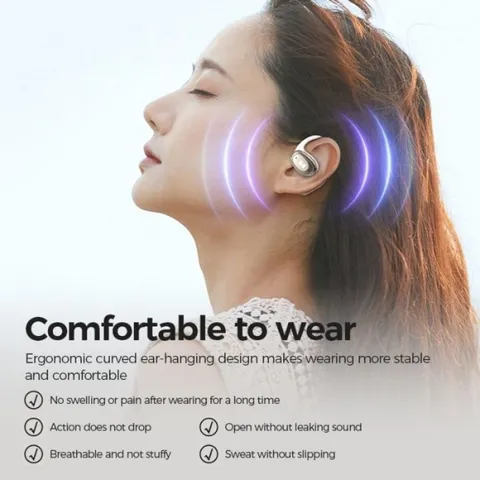 Tai Nghe Bluetooth TWS MONSTER AC311 - Tai Nghe Thể Thao Treo Vành Tai Chống Nước IPX5, Mic Chống Ồn