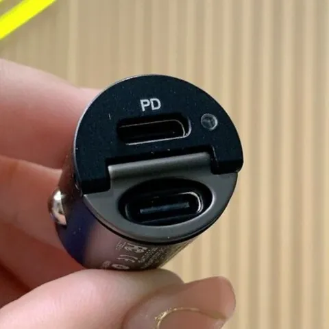 Tẩu Sạc Nhanh Xe Hơi 36W Kèm Cáp C to C AINOPE E71 Siêu Nhỏ Gọn, 2 Cổng Type C - Sạc Nhanh PD/PPS