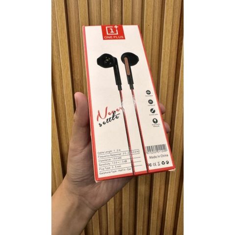 Tai Nghe Dây One Plus T-068/ T-069 - Có Mic, Âm Thanh HD, Extra Bass, Chân Cắm Aux 3.5mm