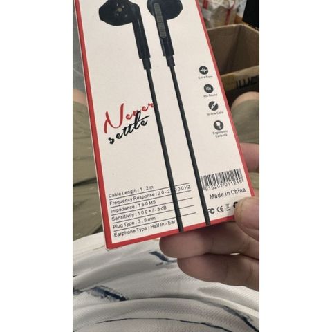 Tai Nghe Dây One Plus T-068/ T-069 - Có Mic, Âm Thanh HD, Extra Bass, Chân Cắm Aux 3.5mm