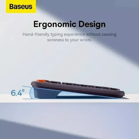 Bàn Phím Bluetooth Baseus K01A/K01B Fullsize Tri-Mode Gõ Êm Không Ồn Usb 2.4Hz 737492