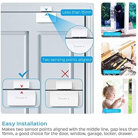 Cảm Biến Cửa Chính Hãng Panamalar (Hàng À Má Zôn Mỹ ) Hoạt Động Với App Tuya