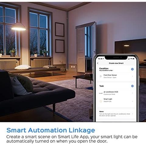 Cảm Biến Cửa Chính Hãng Panamalar (Hàng À Má Zôn Mỹ ) Hoạt Động Với App Tuya