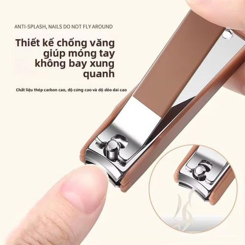 Bộ Dụng Cụ Làm Móng Tiện Lợi 8 Món Thép Không Gỉ Bền Bỉ, Kèm Hộp Đựng Nhỏ Gọn Tiện Lợi
