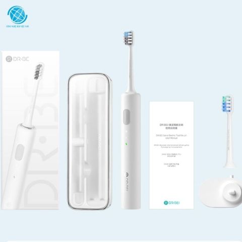Bàn Chải Điện Xi/aomi Shell DR-BEI Sonic BET-C01 Chính Hãng - Bàn Chải Đánh Răng Điện Xi/aomi Dr.Bei