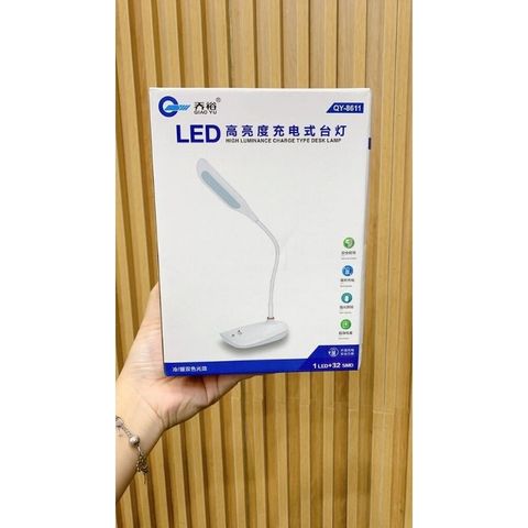 Đèn Bàn Đọc Sách Chống Cận QIAO YU 2 Chế Độ Màu - Có Pin Sạc