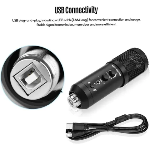 Micro Thu âm - Livestream MK-F400 Không Cần Soundcard