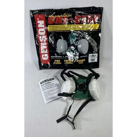 Mặt Nạ Phòng Độc, Chống Khói Bụi, Sơn, Thuốc Sâu…Hãng Gerson (Xuất Mỹ)