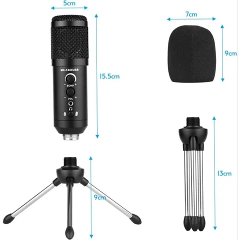 Micro Thu âm - Livestream MK-F400 Không Cần Soundcard