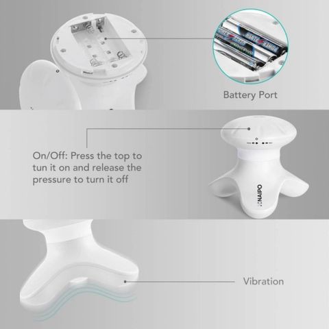Máy Massage Đa Năng Mini hãng NAIPO MGPC-101MM Nhỏ Gọn Dùng Được Mọi Vị Trí Cơ Thể