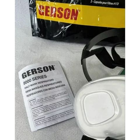 Mặt Nạ Phòng Độc, Chống Khói Bụi, Sơn, Thuốc Sâu…Hãng Gerson (Xuất Mỹ)