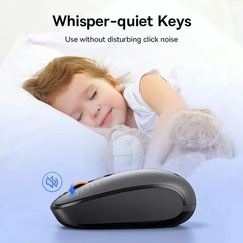 Chuột Không Dây Silent Bluetooth & 2.4GHz Baseus F01B Tri-Mode Wireless Mouse 1600dpi