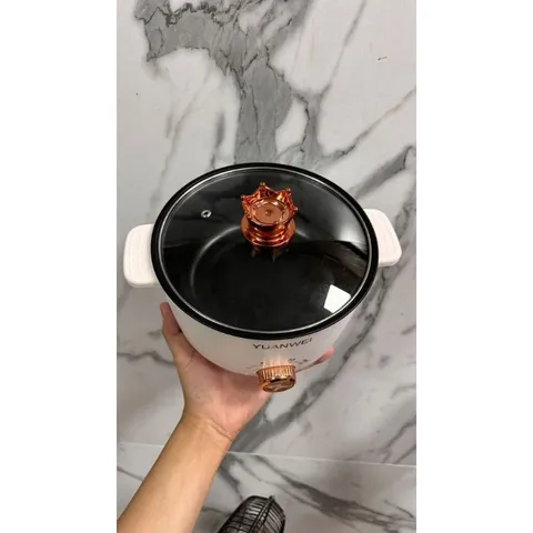 Nồi Điện Đa Năng 20CM-28CM Hãng Yuanwei YW-L20/YW-L28 Công Suất 600w-1000w - Nấu Lẩu/ Hấp/ Chiên Xào