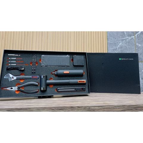 Hộp Dụng Cụ Đa Năng JIYU G1 Cao Cấp - Bộ Đồ Nghề Sửa Chữa Dành Cho Gia Đình - Tua Vít Điện, Kìm,...