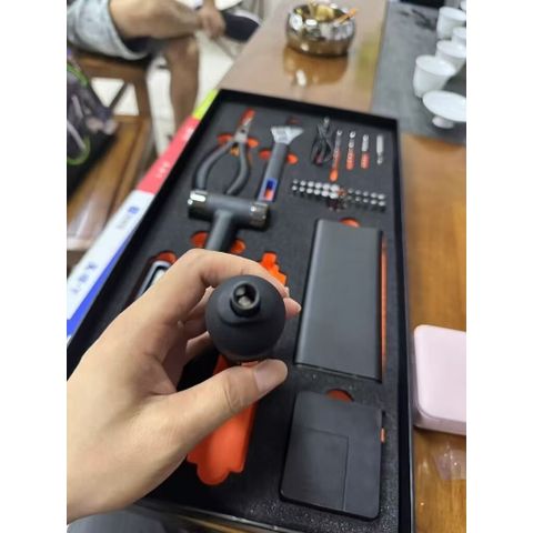 Hộp Dụng Cụ Đa Năng JIYU G1 Cao Cấp - Bộ Đồ Nghề Sửa Chữa Dành Cho Gia Đình - Tua Vít Điện, Kìm,...