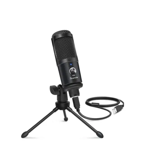 Micrô Thu Âm Panamalar Chính Hãng (Hàng À Má Zôn Mỹ ) - Mic Hát Livestream Thu Âm, Karaoke Cắm Cổng USB Máy Tính