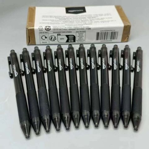 Hộp 12 Bút Bi  À Má Zôn Basics ( Mỹ ) B09PNYMC23 - Màu Đen