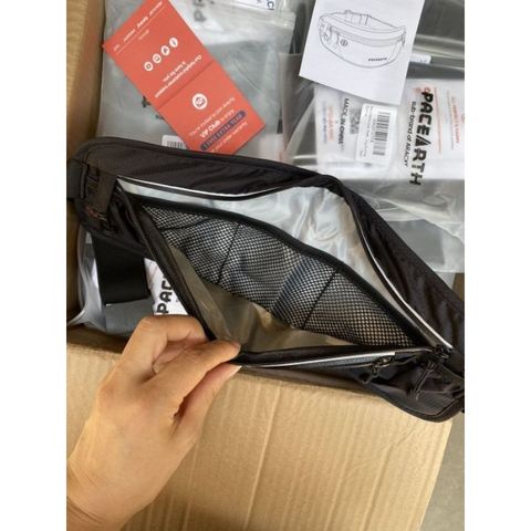 Túi Đeo Bụng 7 Ngăn Tập Thể Thao Hãng PEACEARTH - Chặn Copy Thẻ RFID