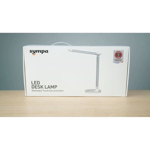 Đèn bàn Taotronics TT-DL13/ Symba DL004, cảm ứng, 12W, 5 chế độ sáng, 10 mức sáng, Cổng USB Sạc ĐT - Đèn Học Chống Cận